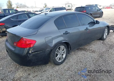 2013 Infiniti G37X z USA, uszkodzony, nr VIN JN1CV6AR9DM358861